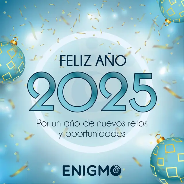 Os deseamos una feliz y buena entrada de año, y que venga lleno de grandes retos. 
✨¡FELIZ 2025!✨
#felizaño2025 #año2025 #añonuevo2025 #Nuevoscomienzos2025 #happynewyear2025